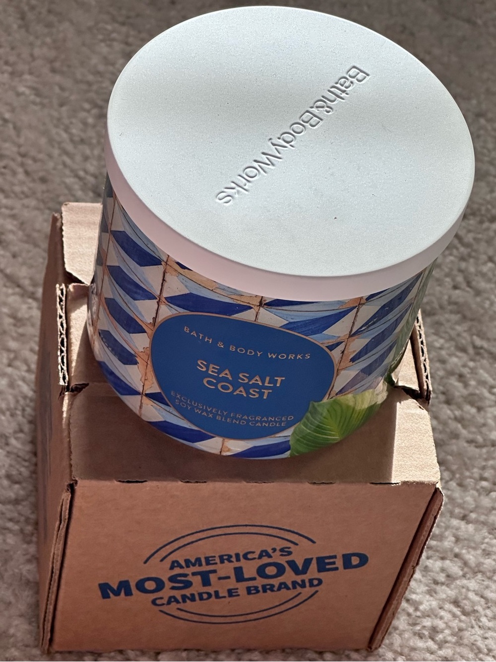 Bath & Body Works - Sea Salt Coast 3 Wick Candle